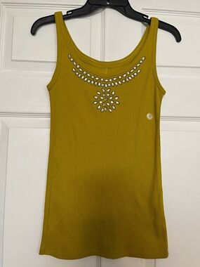 NY&C Original Quality Elegant Cotton Tank Top (Size: S) - New with Tags